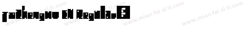 JDZhengHT EN Regular字体转换